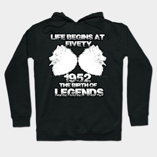 life begins at fivety Hoodie